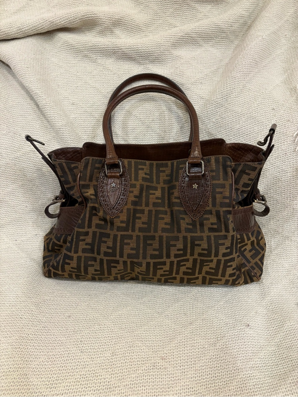 Fendi Tote Zucca du jour Brown